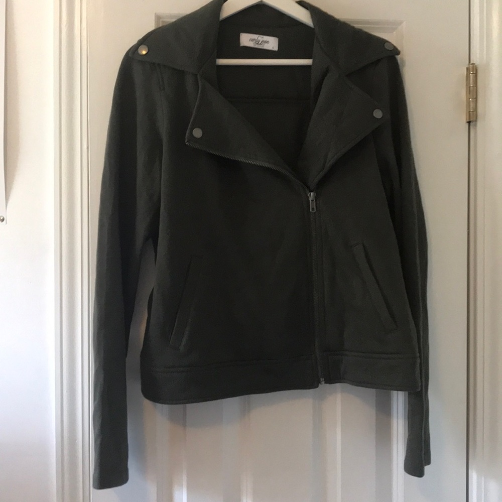 Fleece CJLA moto jacket